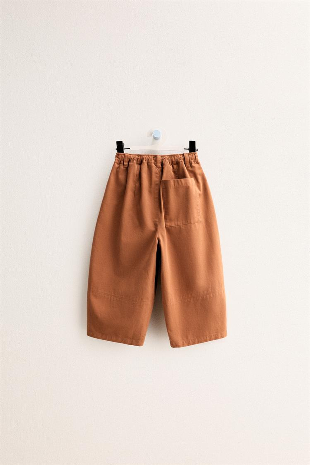 ZARA TIMELESS - БРЮКИ BALLOON С ЗАЩИПАМИ, КАРАМЕЛЬНЫЙ