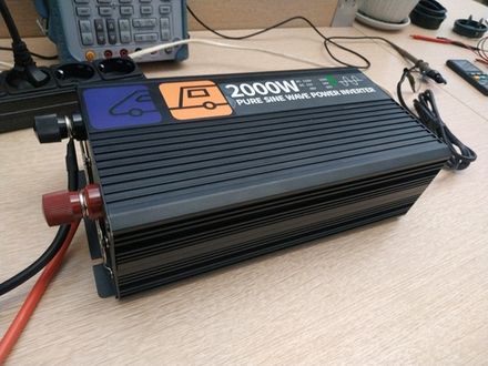 Инвертор MobileComfort MC-S1524, чистый синус, 1500Вт, 24В