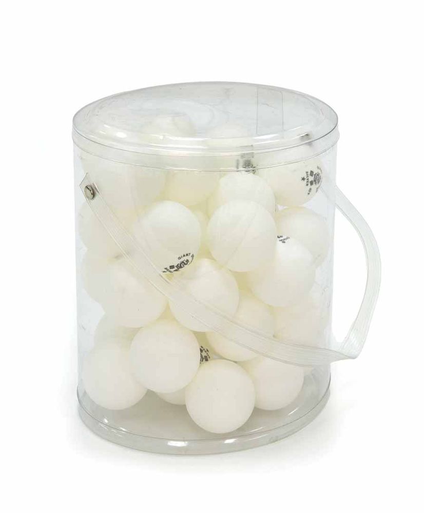 Мячи Dragon Training Silver 1* New (36 шт, бел.) в тубусе