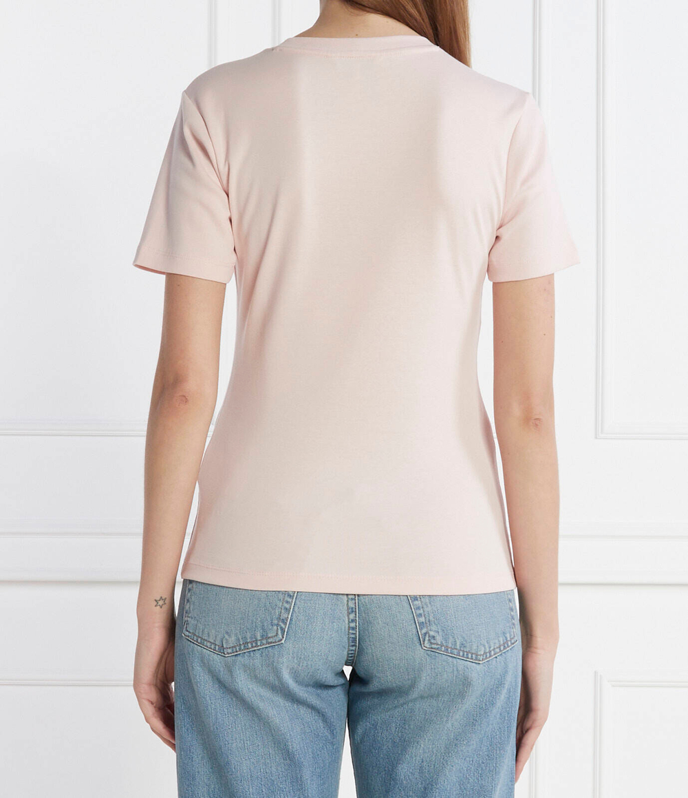 Футболка Tommy Hilfiger - пудро-розовый(WW0WW40587)