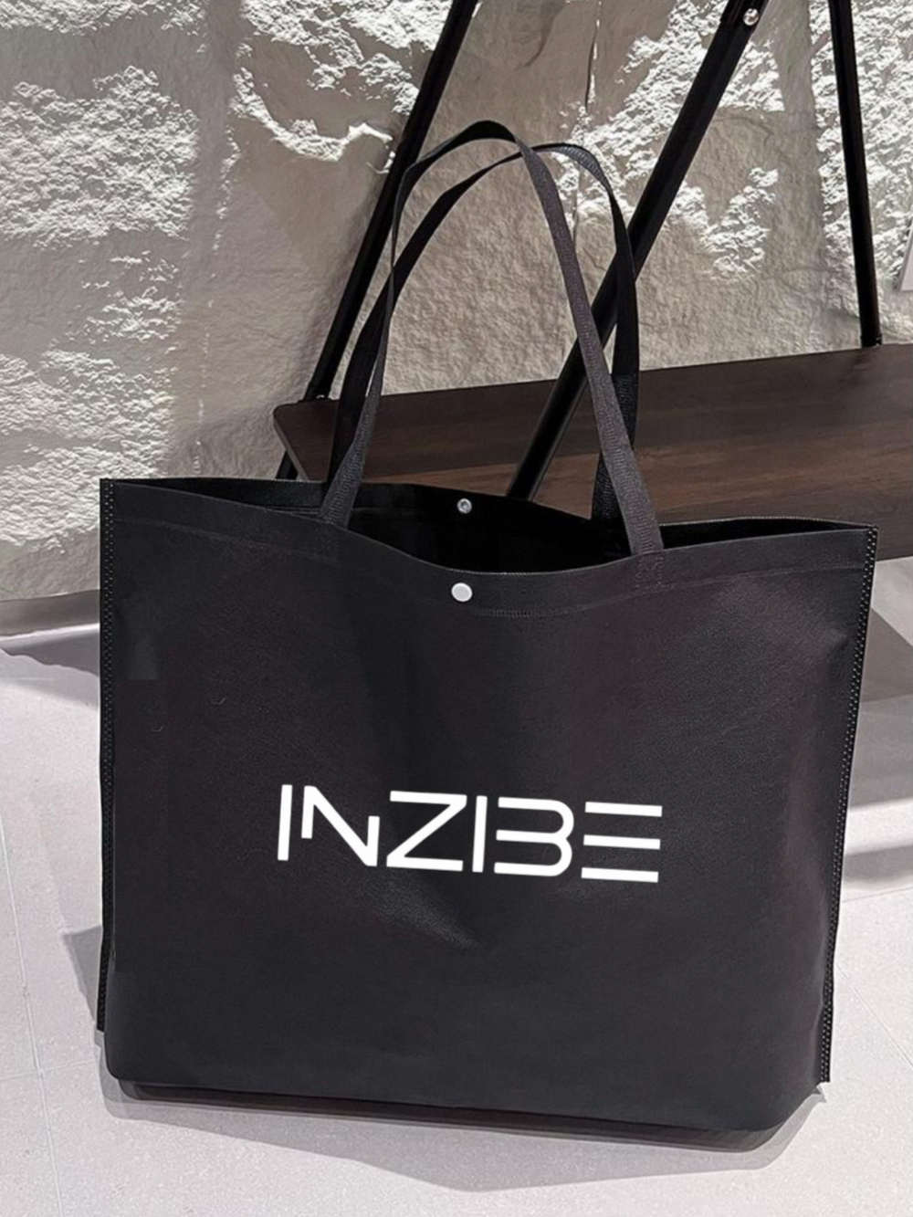 Шоппер eco INZIBE, черный