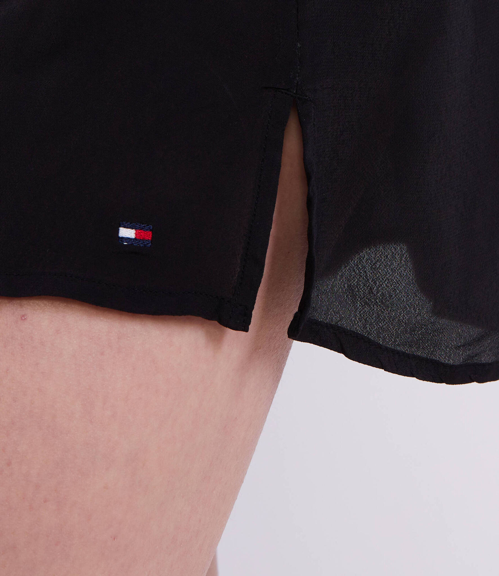 Ночная рубашка Tommy Hilfiger - черный(UW0UW04422)