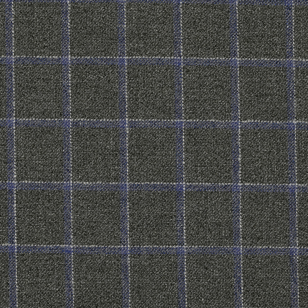 Тонкая костюмная ткань зелёного с синим цвета из смеси шерсти, льна и шёлка