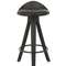 Полубарный стул Trio, 66 см, черный