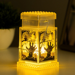 Фонарик на «Хэллоуин», 1 Вт, 6×6×10.5 см, МИКС