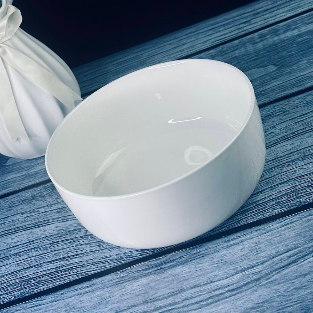 Lenardi 118-036 Салатник 20,5см BIANCO в под.уп.(х12)Фарфор