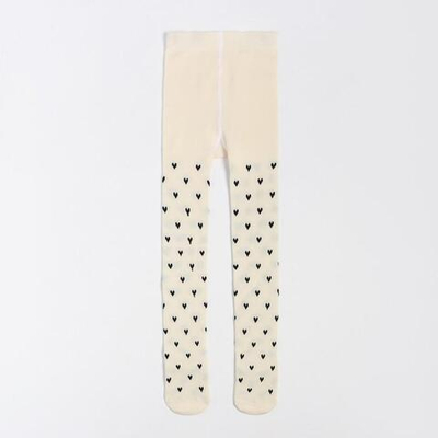 Колготки "Сердечки" КД-44, молочный, р. 92-98 9444236, 1 шт.