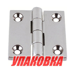 Петля 38x38x4,5 мм нержавеющая, Marine Rocket (упаковка из 20 шт.)