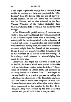 A handbook of the Swahili language, as spoken at Zanzibar | Edward Steere