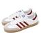 Кроссовки adidas originals SAMBA OG для скейтборда Низкие Белые и красные кроссовки