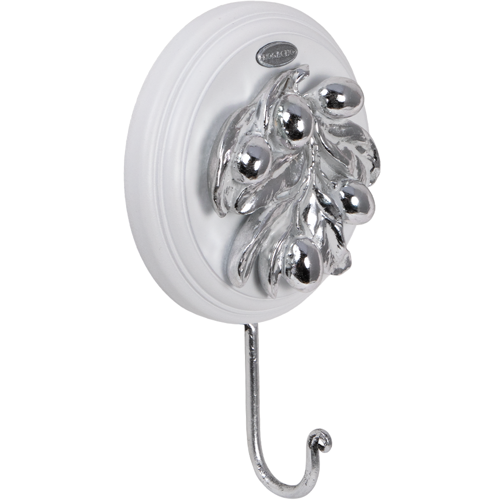 Настенный крючок Oliva Branch (Олива Бранч) Айс Античное серебро