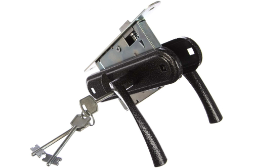 Замок врезной ЗВ 9-4 (серебро)(сув.) (зенит)(15) (00002178)