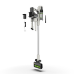 Пылесос вертикальный акк. Greenworks SV24360, 24V, б/щет, 250 Вт, 17 кПа, электрощетка, 2 насадки, LED, белый+серебро, 1х4Ач и ЗУ (4702107UB)