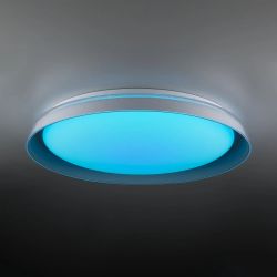 Citilux MEGA CL752451G LED RGB Светильник с пультом Белый+Серый