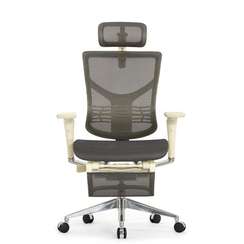 Кресло EXPERT 2 STAR RSTM 01 G (сидение MAX с поднож, подлокот 6D(360),подголовник 5D, цвет светл)