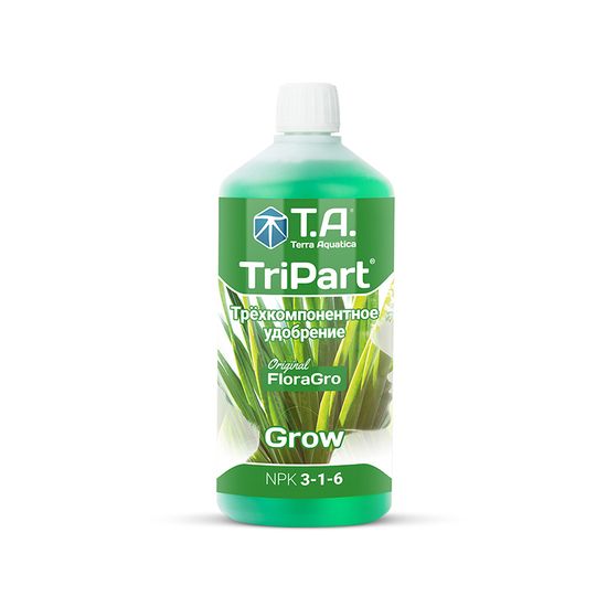 Удобрение минеральное для вегетации Terra Aquatica TriPart Grow 1 л