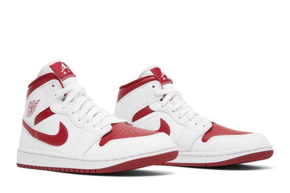 Кроссовки Jordan Air Jordan 1 Mid "Reverse Chicago" (Женская размерная сетка)