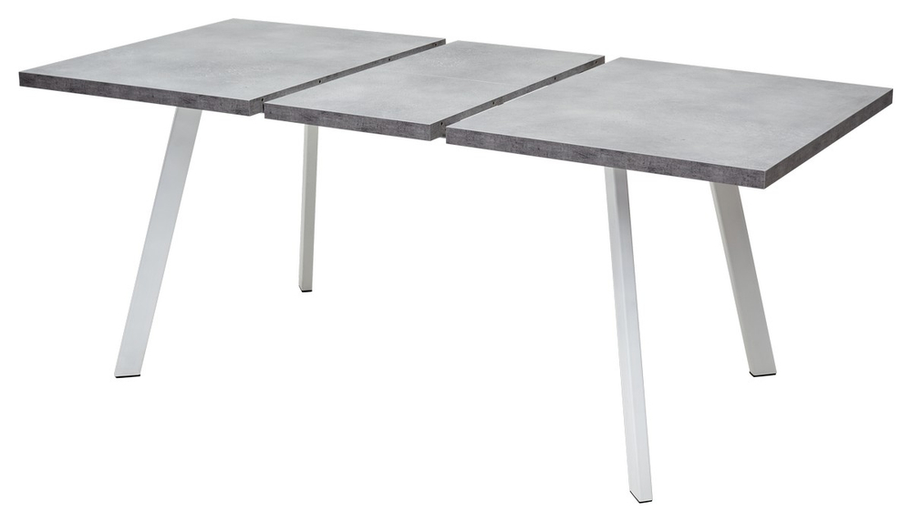 Стол М-City DISAUR Брик М (Brick M) 140 Бетон Портленд, Белый