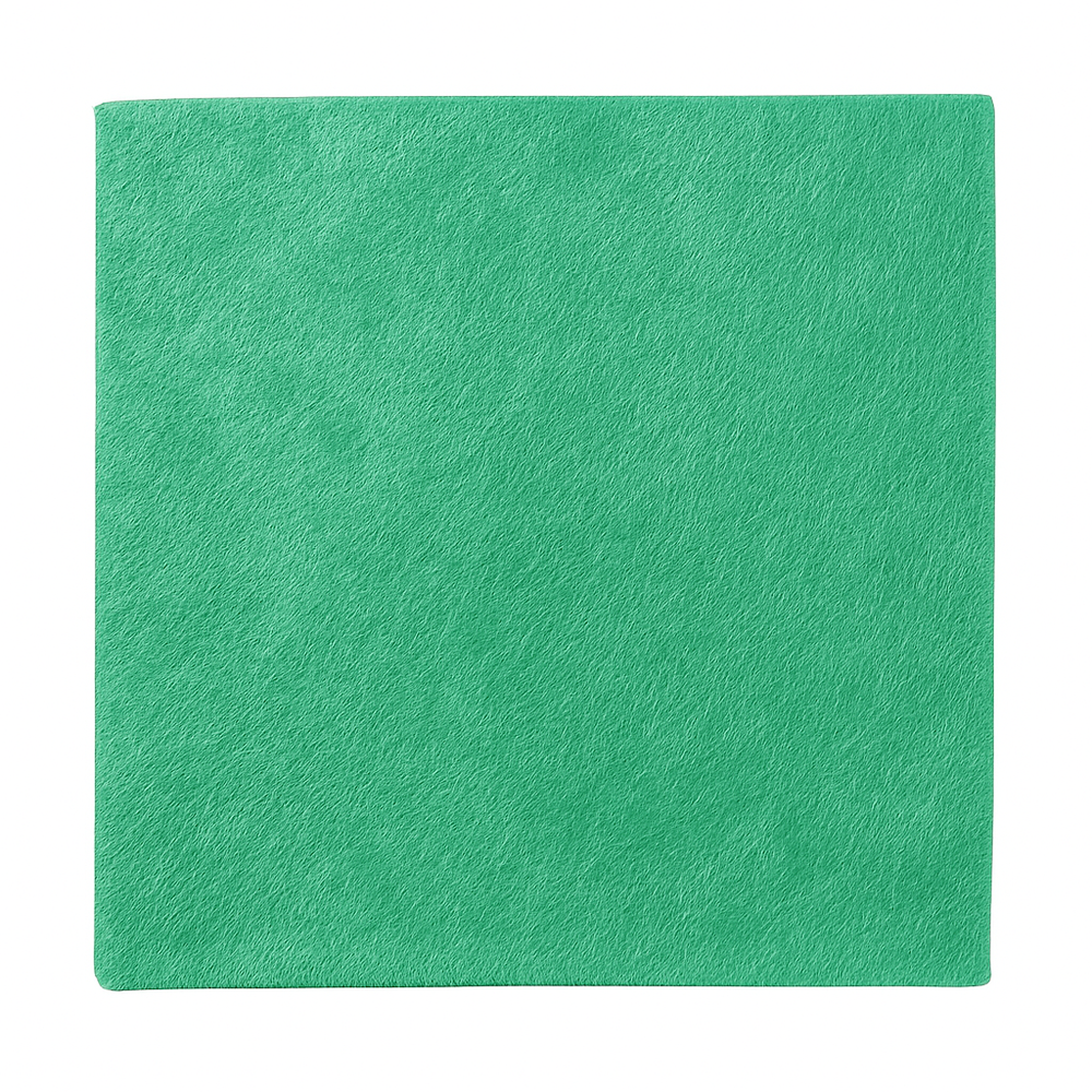 Вискозное нетканое полотно ЗЕЛЕНОЕ 80 г салфетка 0,3*0,3 м