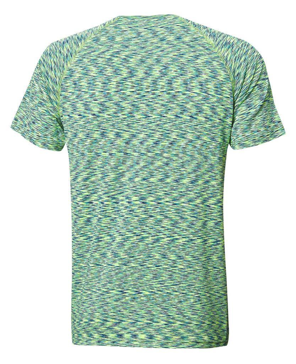 Andro T-Shirt Melange Multicolor green/darkblue