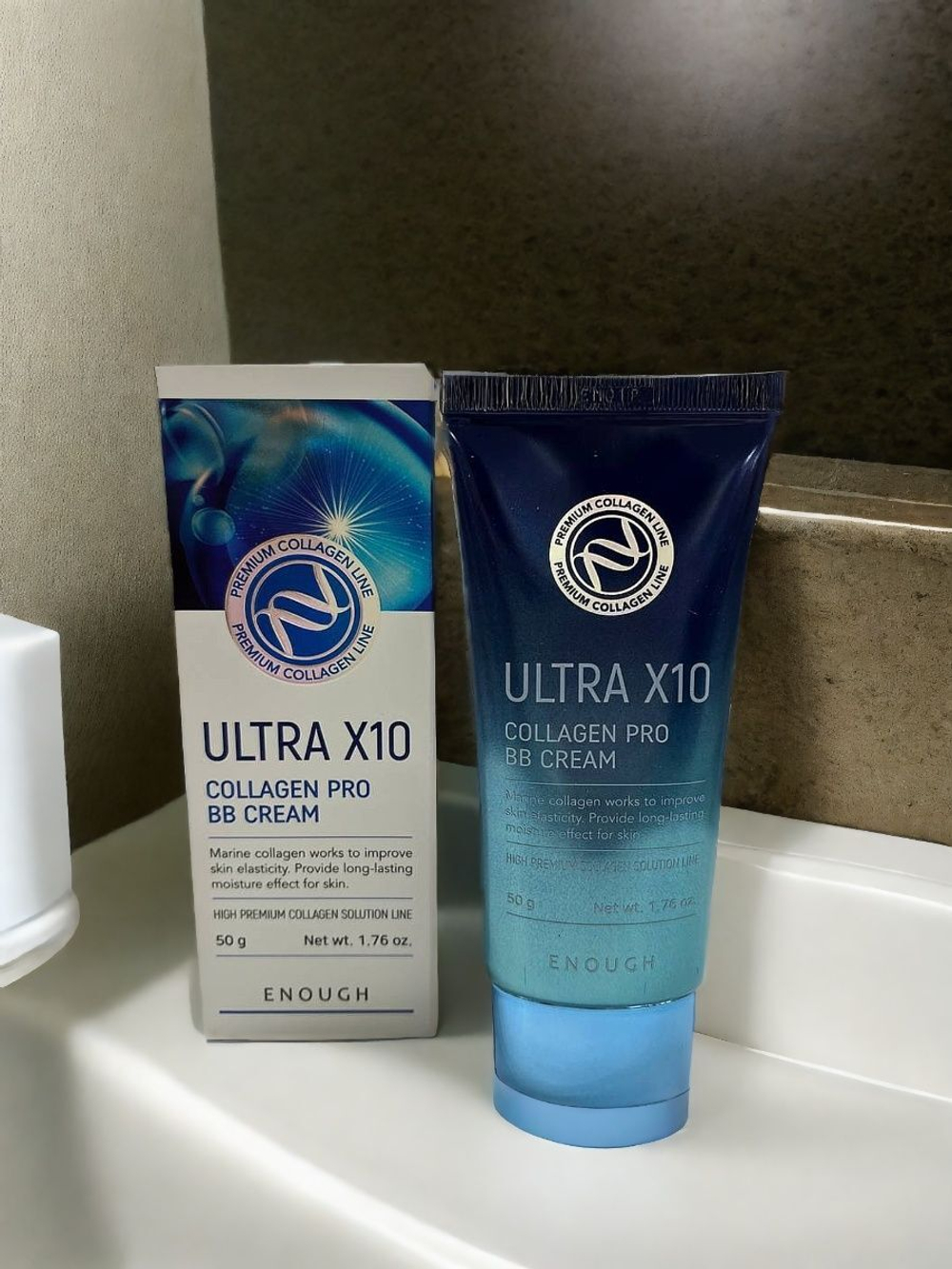 ББ крем с морским коллагеном Enough Ultra X10 Collagen Pro BB Cream SPF 47 PA+++50 мл.