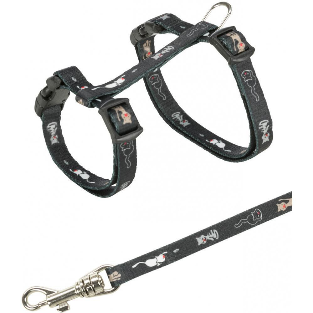 Шлейка для котят Trixie Kitten Harness, размер 21х33х0.8см.