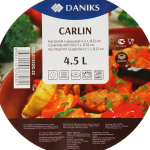 Кастрюля нерж, 4.5 л, крышка стекло, Daniks, Карлин, GS-01332G-22, индукц