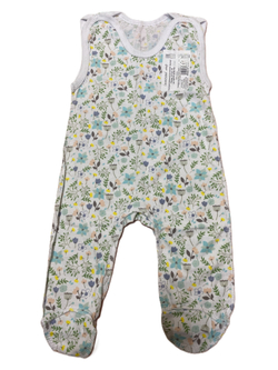 Ползунки длинные на кнопках швы наружу из кулирки (100% хлопок) на рост 62 см