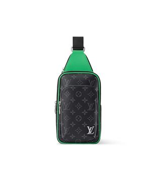 Louis Vuitton Avenue Slingbag PM Monogram Eclipse green