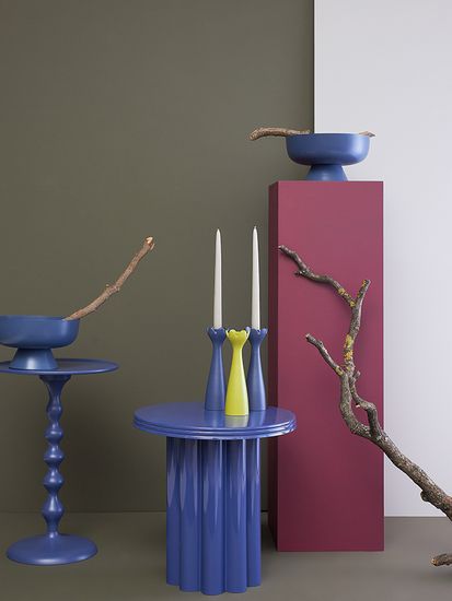 Подсвечник laminaria, 23 см, сумерки