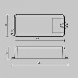 Контроллер-диммер Maytoni Zigbee 771002