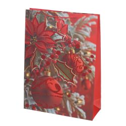 GAEM Пакет подарочный XXL (бумага 210г/м2, блок 12шт), L49 W17 H74 см, 4в.