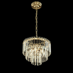 Citilux Фонда CL303163 Люстра хрустальная подвесная Бронза