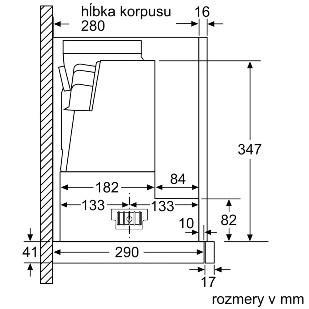 Встраиваемая вытяжка Bosch DFR067A52