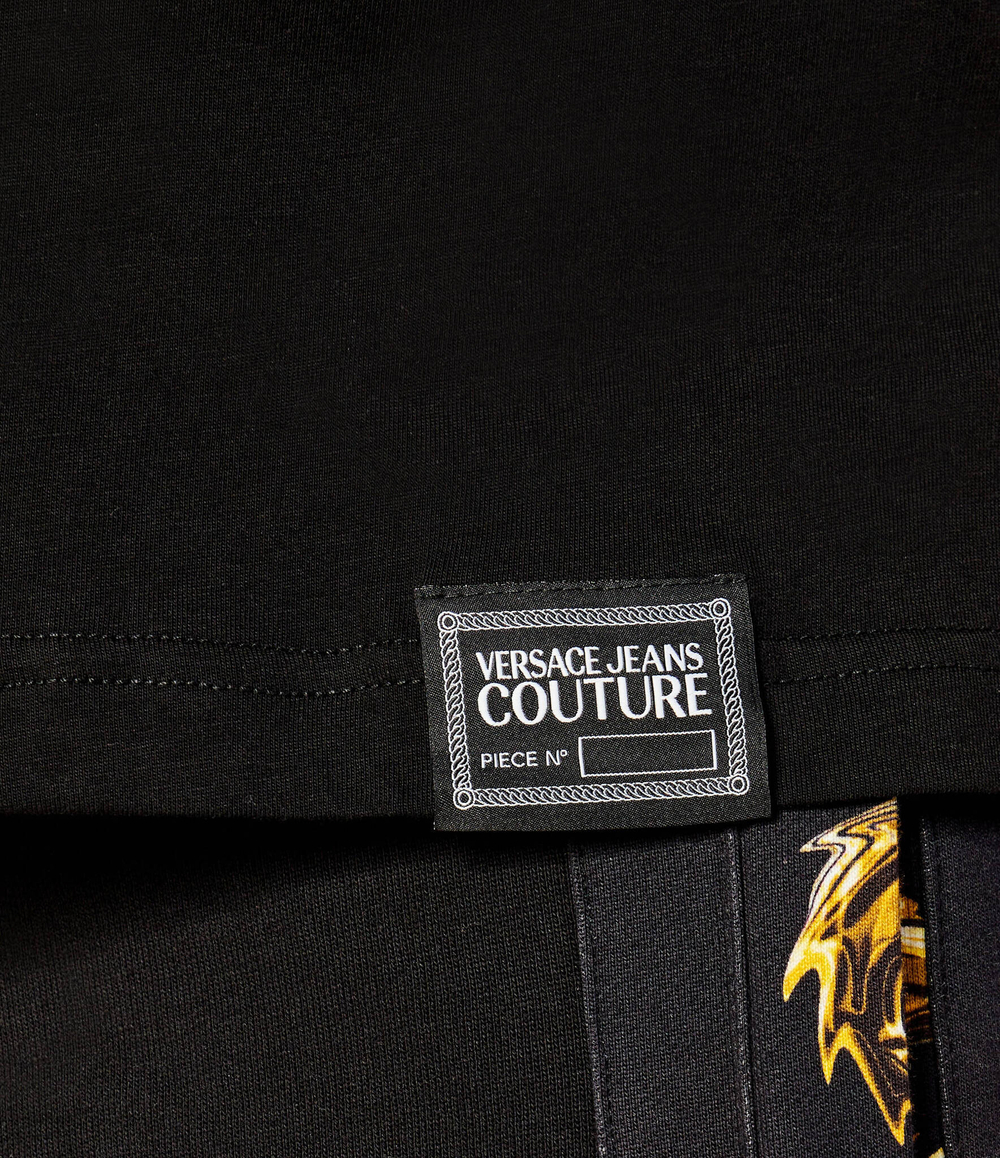 Футболка Versace Jeans Couture - черный(77GAH612JS388)