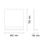 Зеркало комода и столика ENZA HOME LORETO EH57662