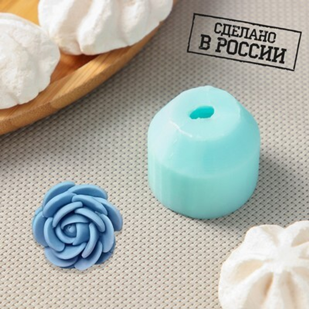Силиконовая форма «Роза букетная», d=3,1 см, h=2,6 см