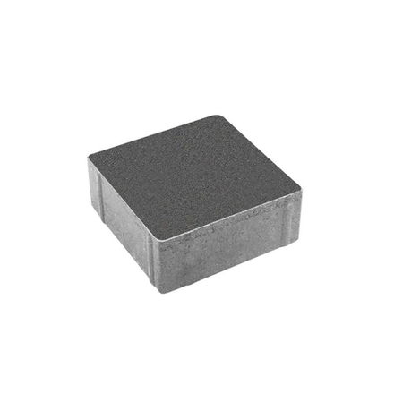 Тротуарная плитка КВАДРАТ 200х200 мм - Стандарт Серый