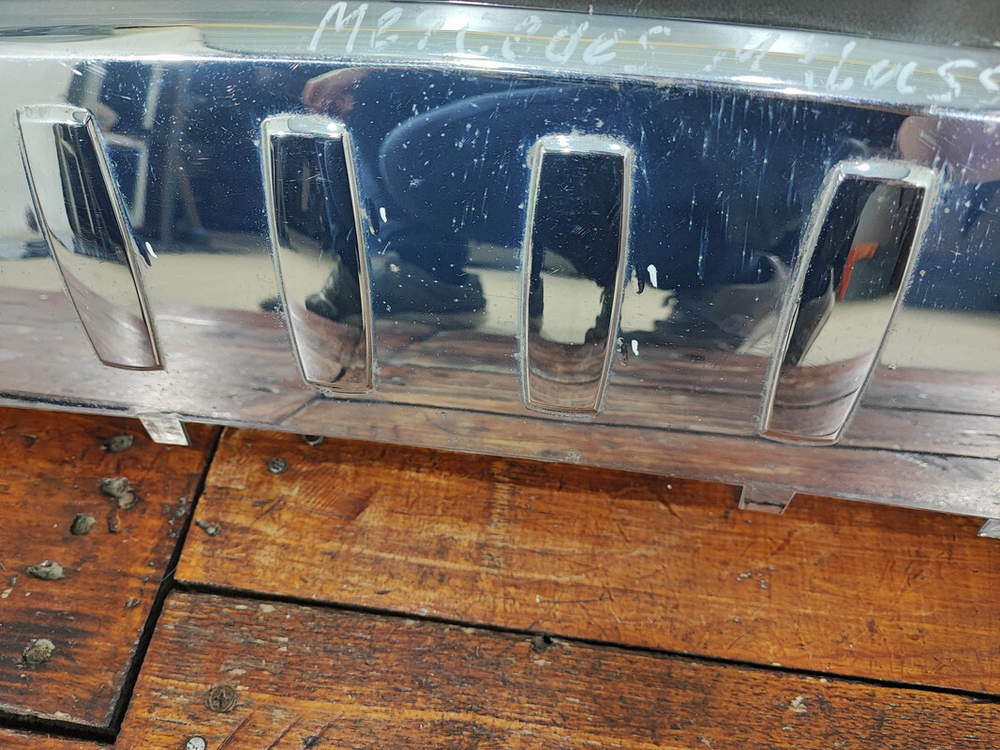 Накладка заднего бампера Mercedes GLE (W166) 11-18 Б/У Оригинал A1668853374