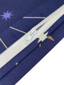 Пододеяльник поплин Сказка "Созвездия" 2-спальный на молнии 175x215 см