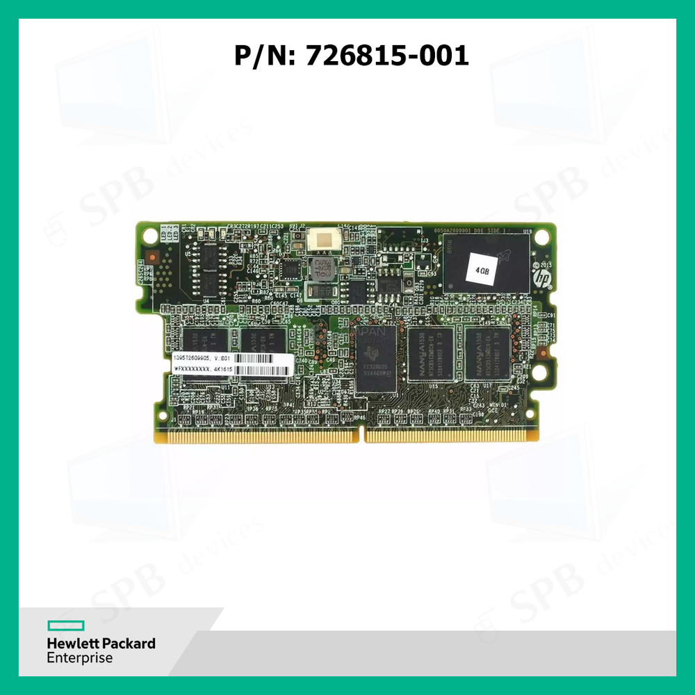 Модуль кэш памяти  для контроллера P440/P840 4G FBWC 726815-001