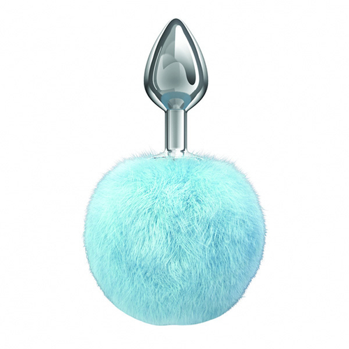 Анальная пробка 15см с хвостом Lola Games Diamond Twinkle Blue 4018-03lola
