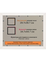 Рамка 29,7x39,7 для постера и фотографий