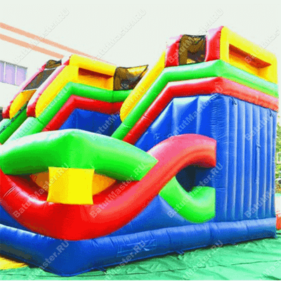 Коммерческий надувной батут "Путаница"