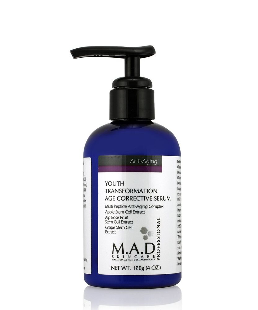 Youth Transformation Age Corrective Serum — Корректирующая сыворотка для ухода за кожей с омолаживающим эффектом, 120 мл.