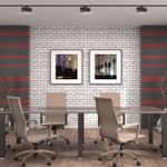 358324 PORT NT19 234 черный Светильник трековый однофазный трехжильный IP33 LED 4000К 25W 110-265V EOS