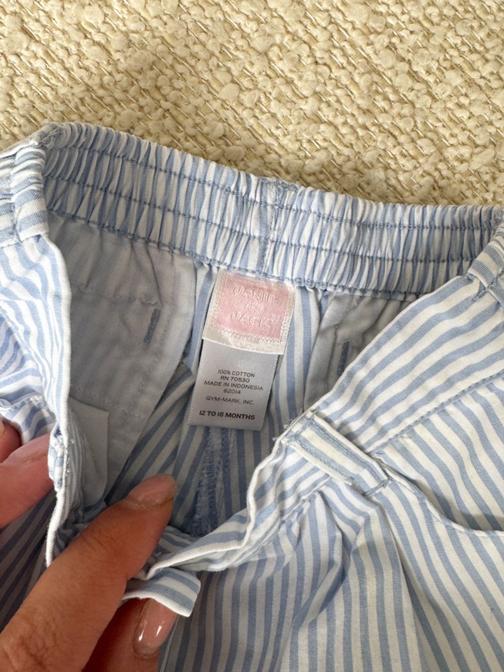 Хлопковые шорты Janie and Jack, 80