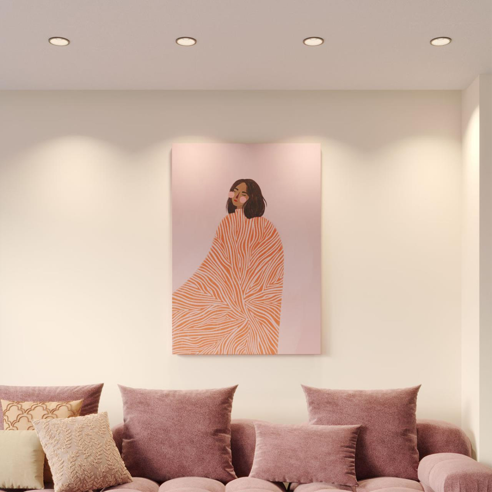 359874 WIR NT26 000 черный Светильник встраиваемый с переключателем цв. температуры IP20 LED 7W 100-265V 3000К/4000К/6000К CLARTE