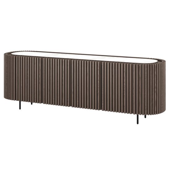 DRAGON, Комод, керамика матовая, цвет дуб с патиной