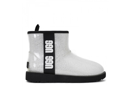 UGG Classic Clear Mini White Black